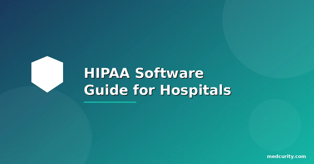 Hospital Compliance Officer Software Guide Hero Image